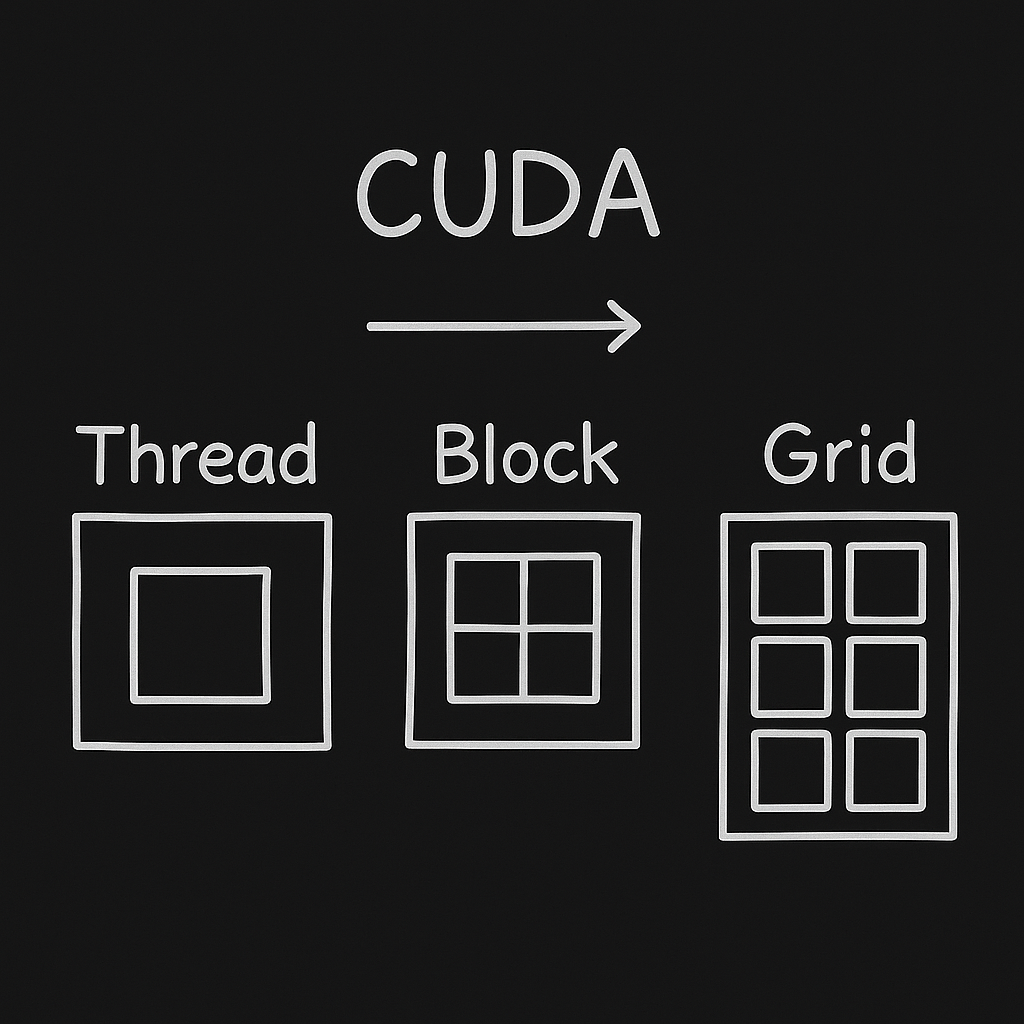 CUDA Programming Model Diagram